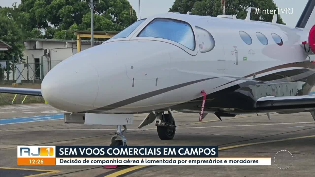 Voos comerciais são encerrados no aeroporto de Campos | Norte Fluminense
