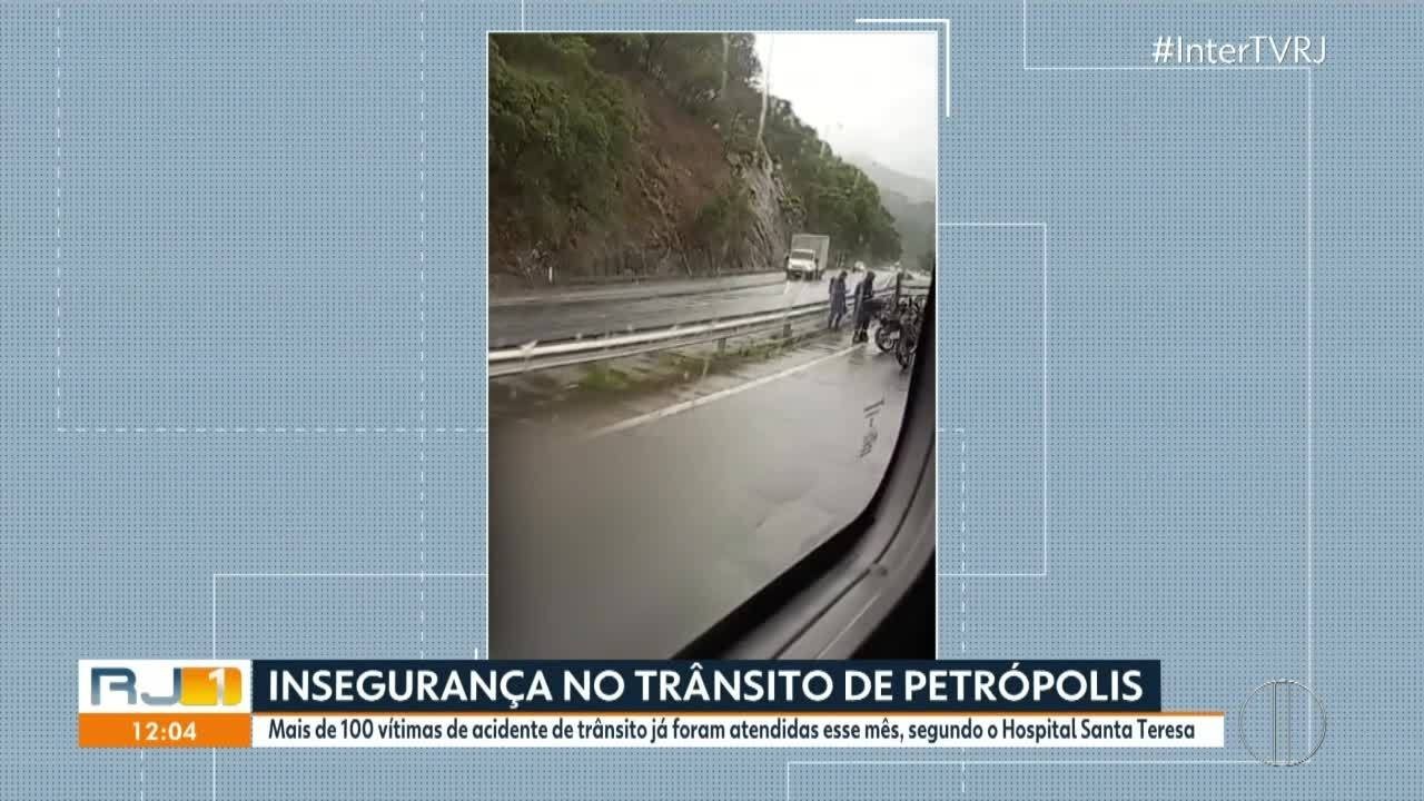 Alerta em Petrópolis: Acidentes de trânsito aumentam 43% em fevereiro