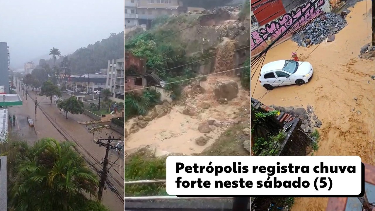 Defesa Civil de Petrópolis aciona segundo toque das sirenes no Alto da Serra, Vila Felipe, São Sebastião e Alto Independência