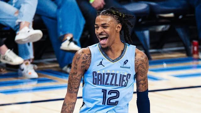Ja Morant celebra cesta imitando granada após ser multado por gesto de arma