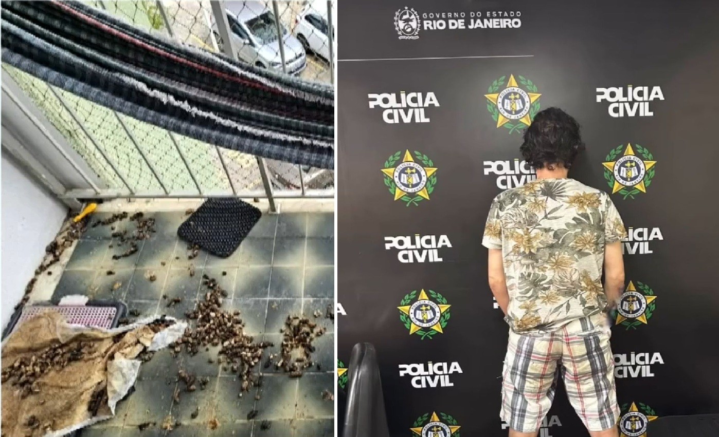 Polícia Civil prende homem suspeito por furto de energia e maus-tratos a animais em condomínio em Campos