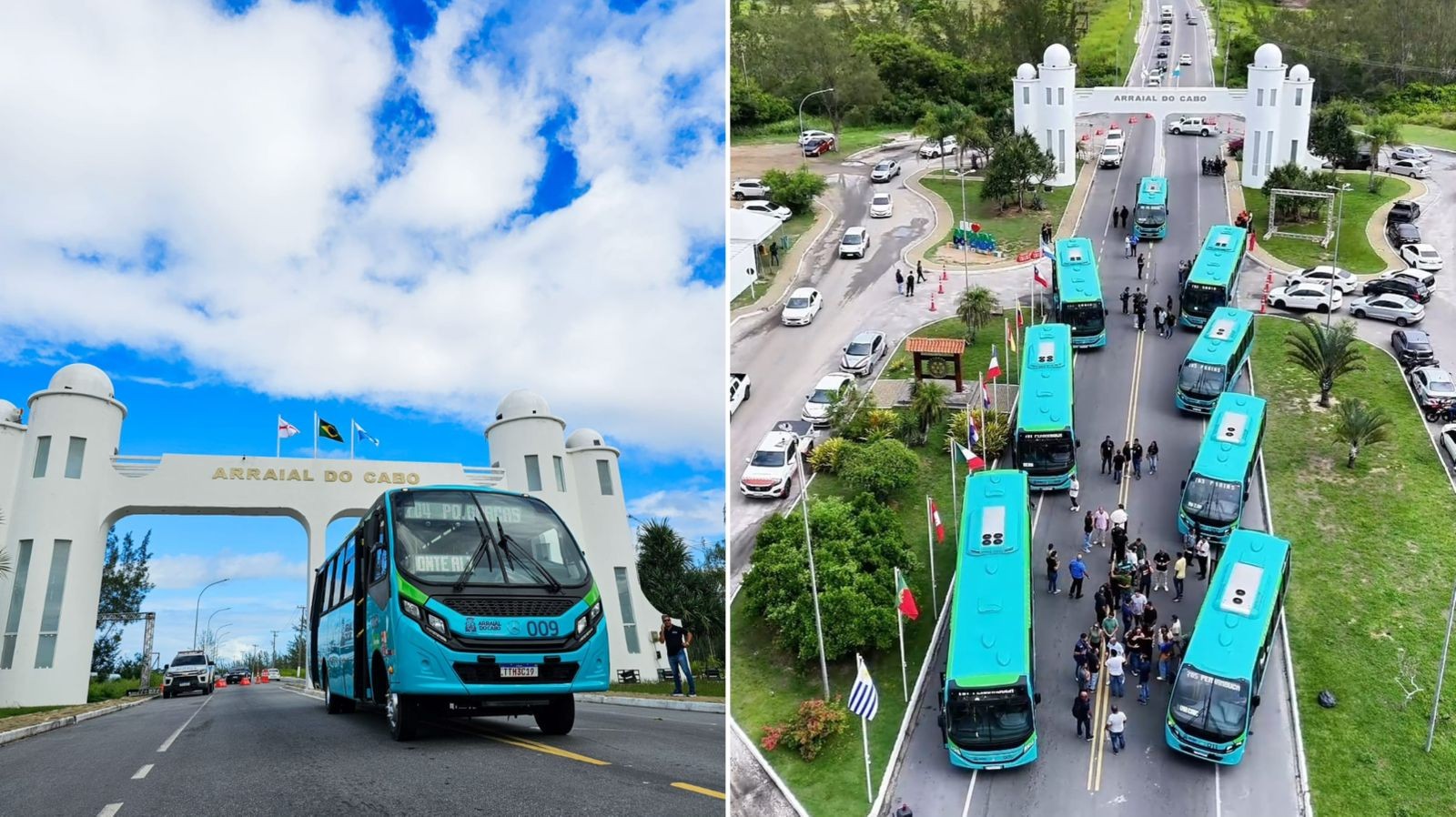 Arraial do Cabo passa a operar transporte público com tarifa única a R$ 2